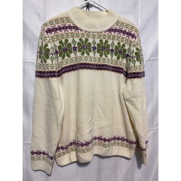Vintage Alfred Dunner Large Granny Core Sweater - Picture 2 of 6